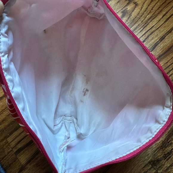 Clinique Floral Cosmetic Bag - Pink and Red - Picture 3 of 4